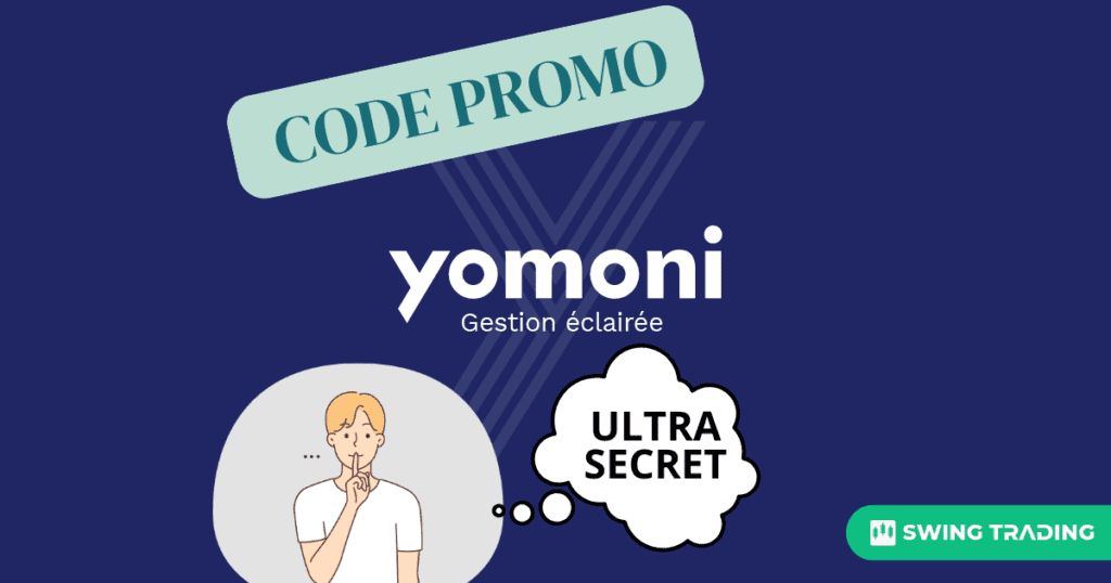 Utilisation d'un code promo Yomoni pour obtenir un bonus d'investissement exclusif.